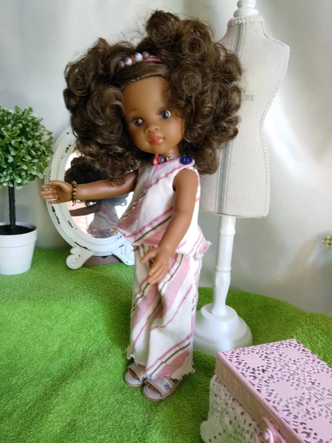 Tenue Complète (outfit) Pour Poupée Little Darling, Chérie Corolle Ou Paola Reina - Ensemble De Vêtements Neufs, 3 Pièces Probablement
