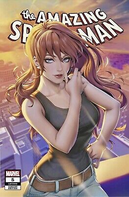 🔥🕷 AMAZING SPIDER-MAN #5 R1C0 Mary Jane Unknown 616 Trade Dress Variant