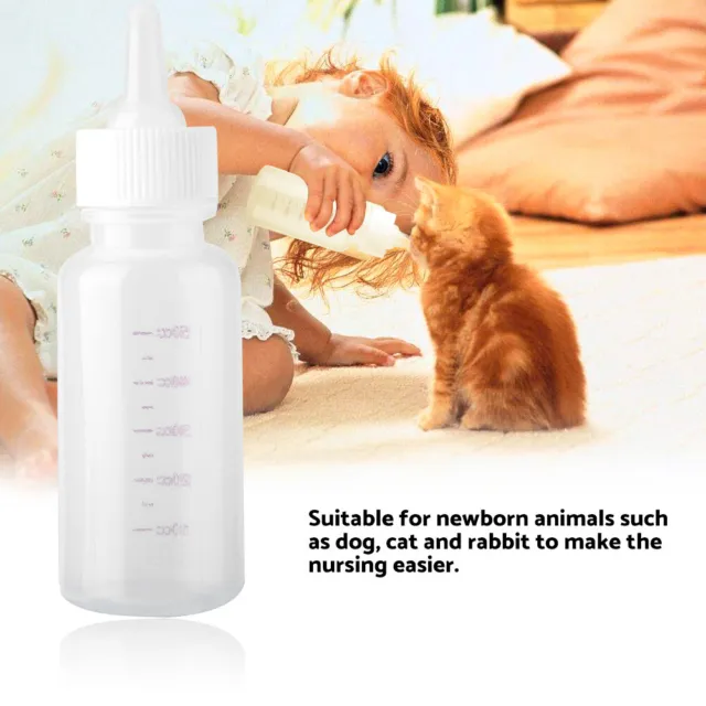 Dog Cat Milk Feeding Bottle Puppy Kitten Chwborn Animal Nursing Care Set Pet Chw