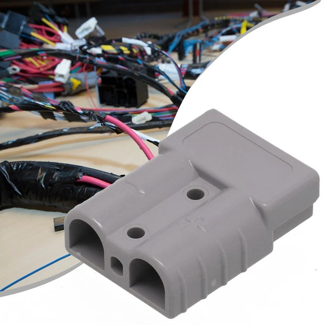 1PCS For 50/120A 600V For ANDERSON PLUG Cable Battery Forklift Power Connector