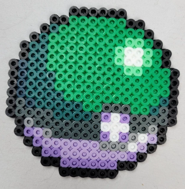 Vaessen Creative Set di Perline da Stirare 5 mm da 3300 Pezzi i Colori Nero - Perline Pixel Art per Lavoretti Creativi - Creazione di Gioielli, Decorazioni, Ornamenti e Altre Idee Fai