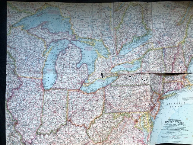 MAP OF NORTHEASTERN United States - Map Of Northeastern United States Classic National Geographic.webp