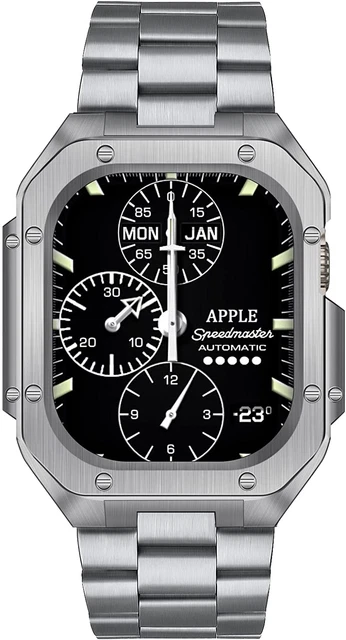 Rugged Metal Apple Watch Band Case Ultra 49mm 45mm 44mm iWatch 8/7/6/5/4/SE New