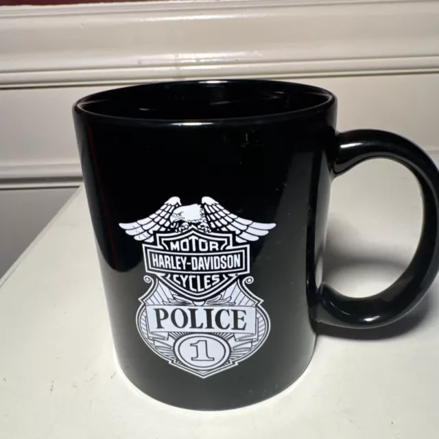 Harley Davidson Motorcycle Police Coffee Tea Mug