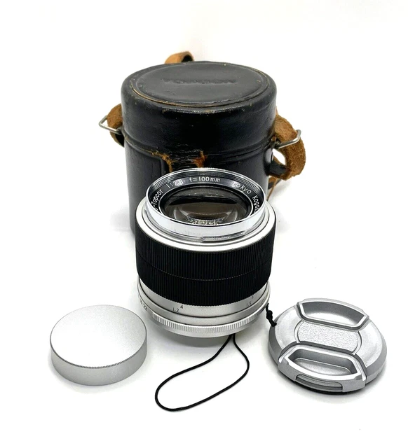 EXCELLENT TOPCON RE,AUTO-TOPCOR 100mm f2.8 Lens Nr.7506612 Exakta