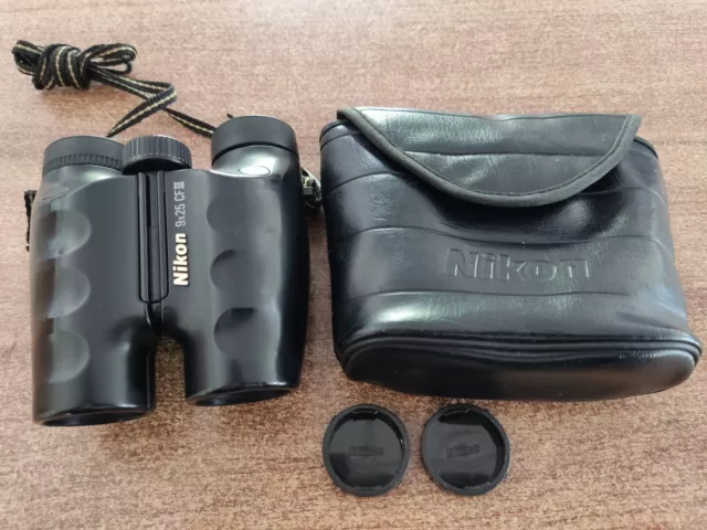 nikon 9x25 cf iii review
