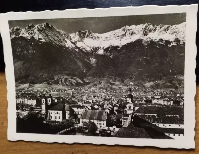 Innsbruck - gegen Norden - ca. 1930/40er Jahre / Foto