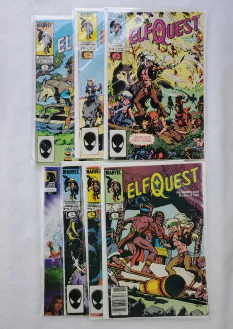Elfquest Marvel Epic Comic Books #1-6 + Final Quest Special Pini Lot Of 7 FAIR