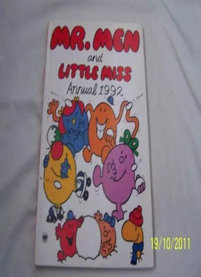 Mr. Men and LIttle Miss Annual 1992 By Anonymous