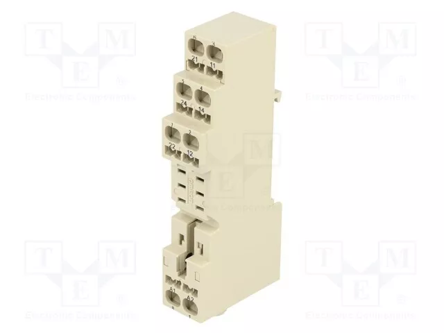 Socket 5A Mounting : din 250VAC -55÷ 70°C P2RF-08-S Electromagnetic Relay