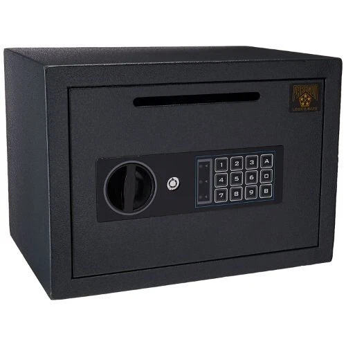 Compact Steel Digital Safe Money Security Box Deposit Keypad Home Business'