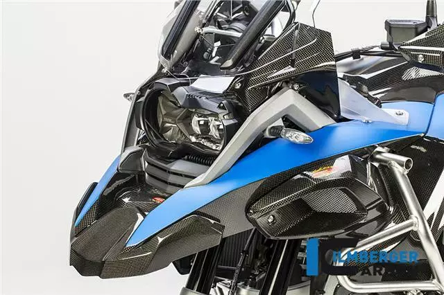 Carénage aux instruments de cockpit carbone Ilmberger GLOSS BMW R1200GS LC Adventure 2015