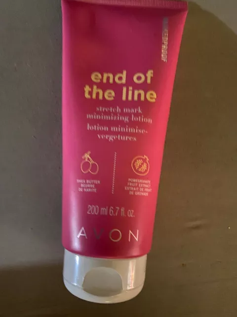 Avon End of the Line Stretch Mark Minimizing Cream ~ 6.7 oz ~ BRAND NEW SEALED