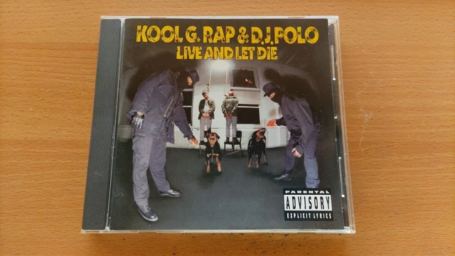 KOOL G. RAP D.J. Polo /Live And Let Die 17 Songs 90S