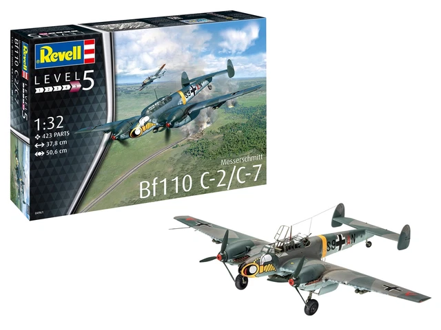 REVELL - Maquette à assembler et à peindre - Messerschmitt Bf 109 G-10