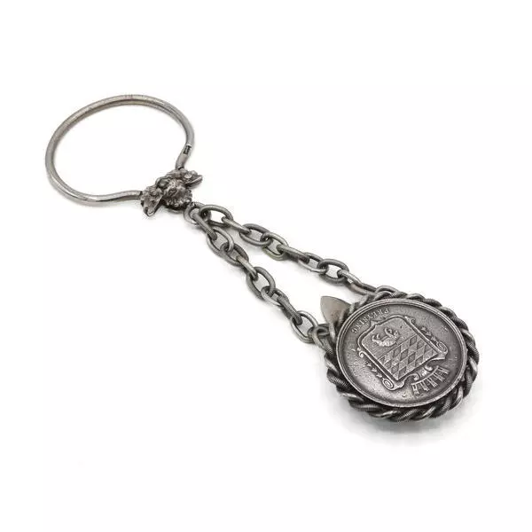 Anhänger Rockstecker Tracht Charivari in 800 Silber antik Medaille Freising top