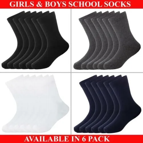 Kinder Uni Socken Mädchen Jungen Schule Unisex Baumwolle Lässig Solide