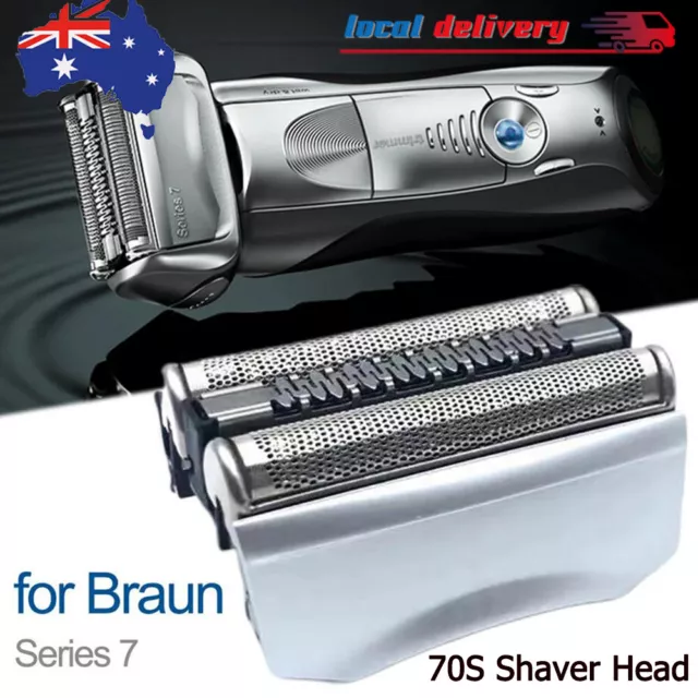 70S Shaver Head Foil & Cutter Replacement For Braun Series 7 790cc Razor Blade