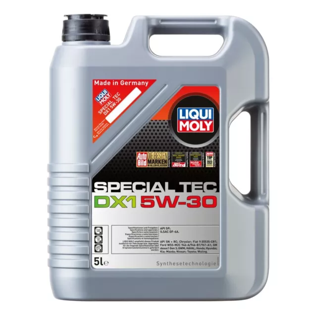 Motoröl LIQUI MOLY 3766 Special Tec DX1 5W-30 Hightech Leichtlauf synthetisch 5L