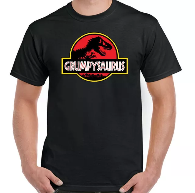 Grumpysaurus Camiseta Hombre Divertido Día Del Padre Viejo Cascarrabias Regalo
