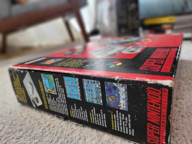 Pack snes mario world super nintendo protection crystal 6