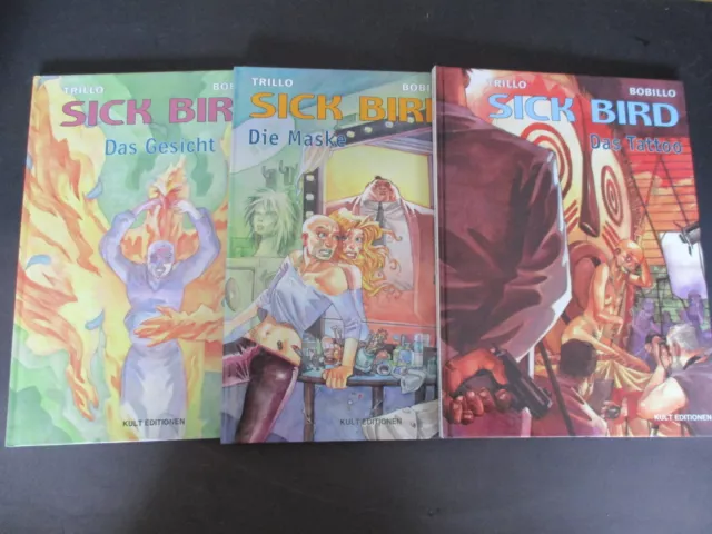 Sick Bird   Hardcover 1,2,3  komplett  Kult Editionen