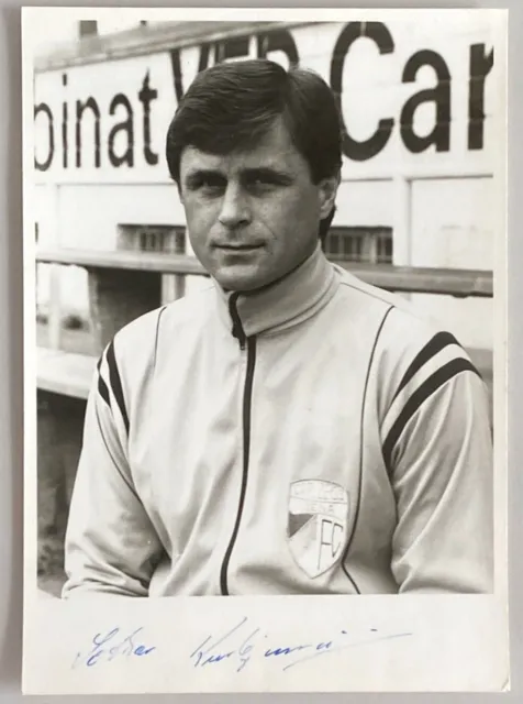 Lothar Kurbjuweit DDR Fußball Autogrammkarte signiert (Oy-2559