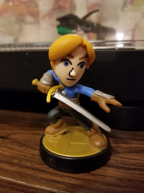 Nintendo Mii Swordfighter amiibo SSB Super Smash Bros Wii U 3DS Switch Ultimate