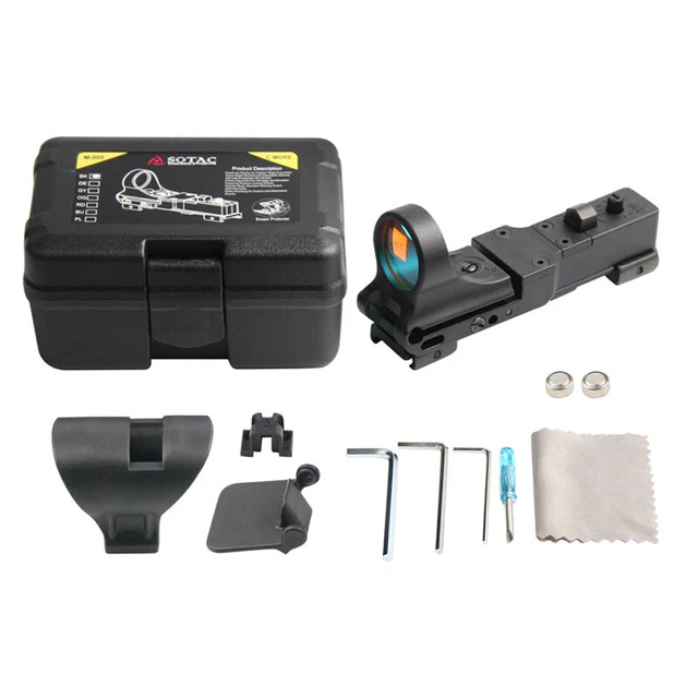 C-MORE Red Dot Reflex Sight Hunting Scope Adjustable Optics Scope Sight USA