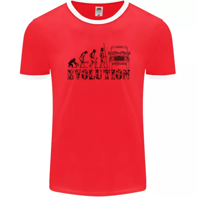 T-shirt 4x4 Evolution Off Roading Road Driving Uomo FotoL