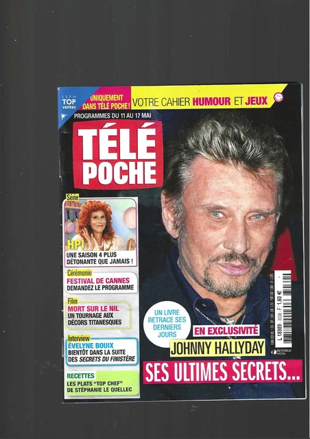 TELE MAGAZINE – 25 MAI 2024 – Johnny Hallyday, J. Lefebvre, Drag Race France, Doherty