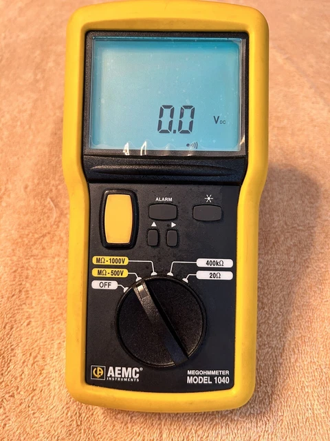 AEMC 1040 Digital Megohmmeter