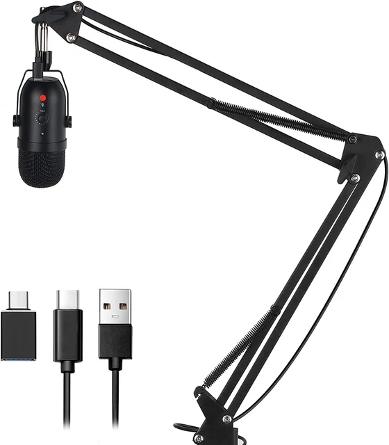 FOR PC KIT with Adjustable Mic, Cardioid Condenser Professional