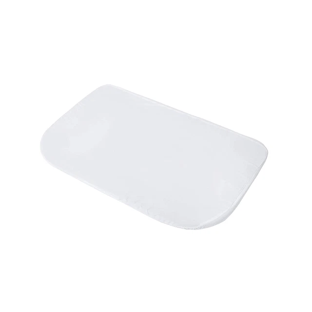 Universal Bassinet Cotton Sheet | Fitted Sheet | White