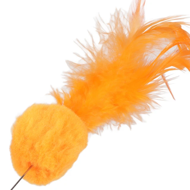 02 015 Jouet Pour Chat Avec Plumes Sorties Ergonomiques La Nature Stimule