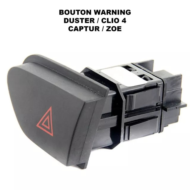 1x Interrupteur Bouton Warning Dacia