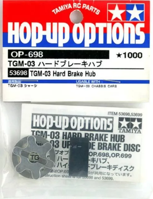 Tamiya 53698 Tnx / TGM-03 Hard Brake Hub Modell