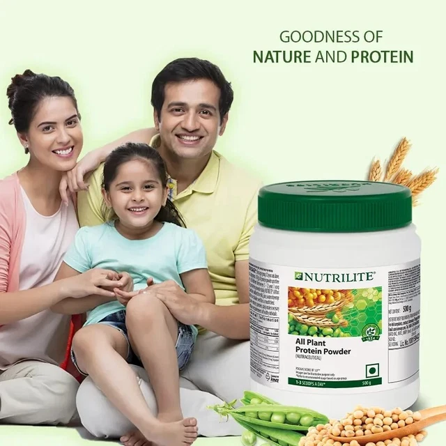 AMWAY NUTRILITE PLANT Protein Powder 200 g per la crescita muscolare e ...