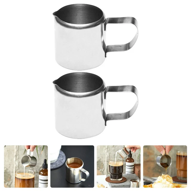 Mini lattiera in acciaio inossidabile espresso Wdt tazza caraffa latte