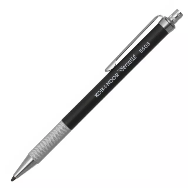 KOH-I-NOOR 5608 Mechanical Pencil For Notebook - 2.0mm - Black - NEW