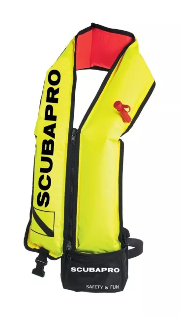 Scubapro SAFETY & FUN Kombiboje Boje und Schwimmhilfe Schnorchelboje NEU !!!