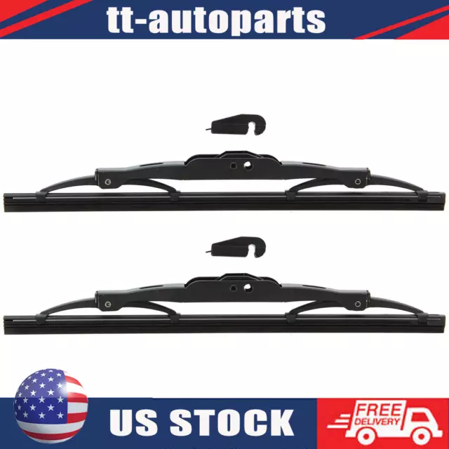 ANCO Front Windshield Wiper Blades 2x Fits 1958-1972 1000