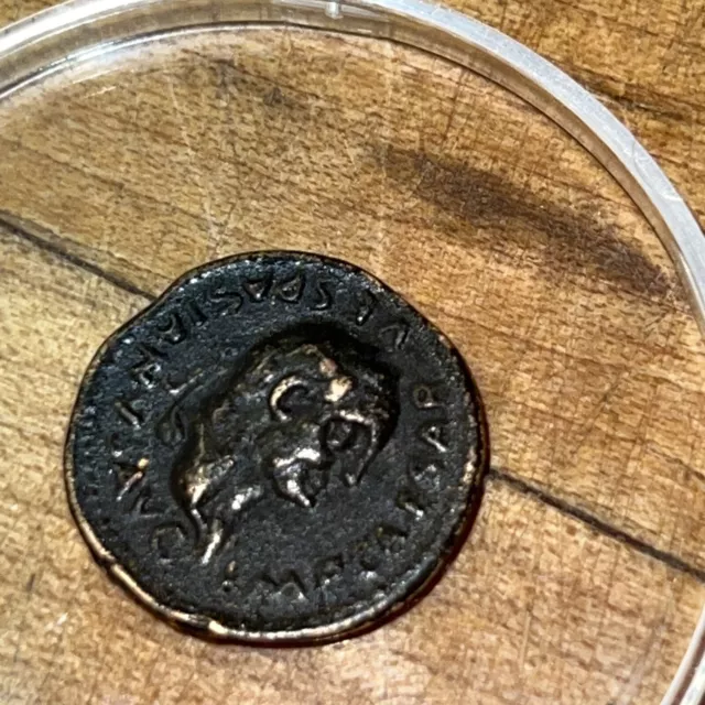 Ancient Roman Aureus Coin of Emperor Vespasian - 76 AD COS VII 3