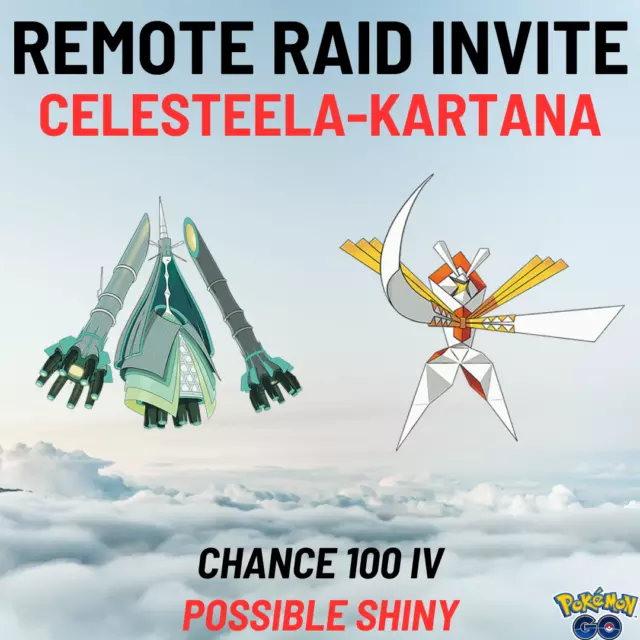 Is Shiny Kartana and Shiny Celesteela available in Pokemon GO? 