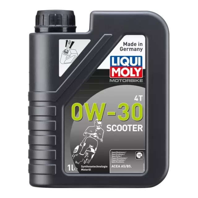 Motoröl LIQUI MOLY 21153 Motorbike 4T 0W-30 Scooter Motorroller 1 Liter