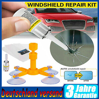 AUTO Macchina Set di riparazione parabrezza RIPARAZIONE VETRO AUTO pietrisco REPAIR 