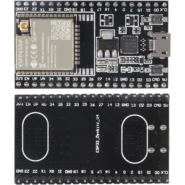 ESP32-DEVKITC V4 CORE Board ESP32-WROOM -32U/-32D wifi bluetooth EUR 5 ...