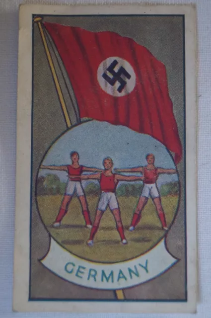 Allens Confectionery Vintage Card Flags & Sports of Nations Series - Germany