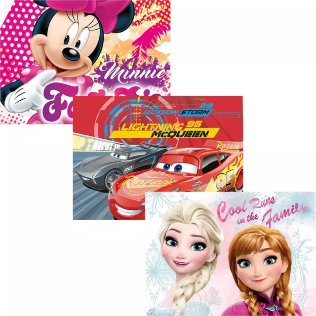 Gästehandtuch Waschlappen Handtuch Kinder 30x40cm Disney Frozen Cars Minnie Maus