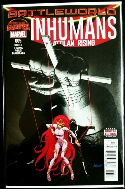 INHUMANS : ATTILAN Rising #5 Secret Wars (2015 MARVEL Comics) livre VF
